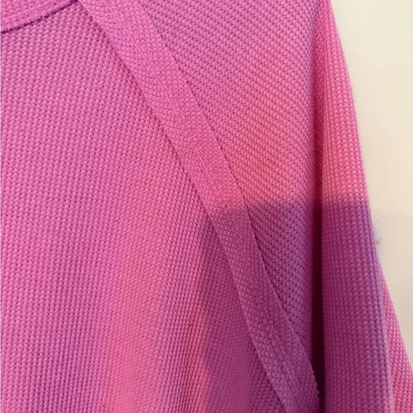 Zenana Outfitters Bright Lilac Short-Sleeve Knit Top - Picture 8 of 8